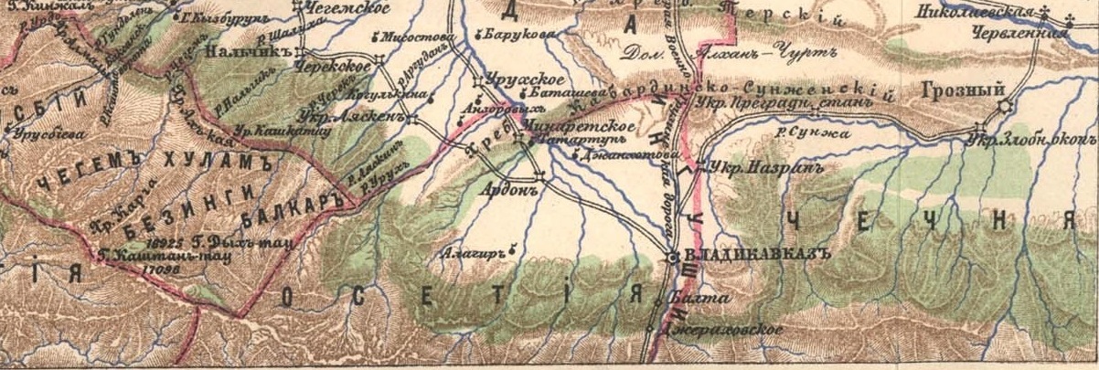 Карта_Северо-западного_Кавказа_(1816―1826)