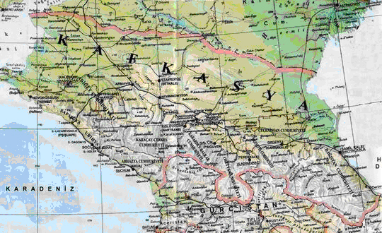 Zilaxar — Nacion talæn » Политизированная картография Кавказа