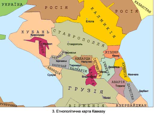 Zilaxar — Nacion talæn » Политизированная картография Кавказа